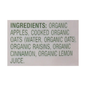 Sprout Baby Food Apple Oatmeal Raisin & Cinnamon 12/3.5 OZ [UNFI #2366920] [ebt]