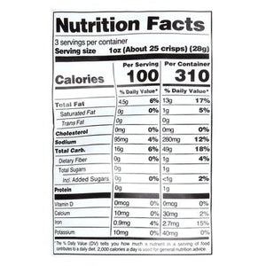 Snacklins Plant Crisps Barbeque Seasoned 12/3 OZ [UNFI #2676229] [ebt]
