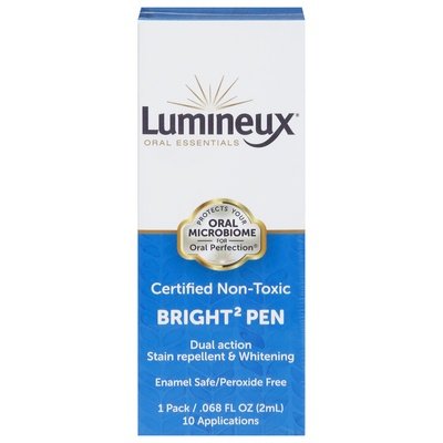Lumineux Bright2 Pen Stain Repellent & Whitening Dual Action 1/.068 OZ [UNFI #2950921] T