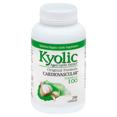 Kyolic Aged Garlic Extract Formula 100 Capsules 1/200 CAP [UNFI #469502] T