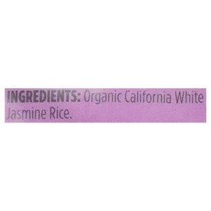Lundberg Family Farms Rice Organic Jasmine California White 6/4 LB [UNFI #2806271] [ebt]