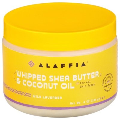 Alaffia Shea Butter & Coconut Oil Whipped Wild Lavender 1/4 OZ [UNFI #2531580] T