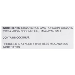 Lesser Evil Popcorn Organic Himalayan Pink Salt 12/4.6 OZ [UNFI #2846368] [ebt]