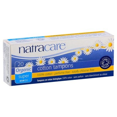 Natracare Tampons Cotton Organic Super 1/20 CT [UNFI #939264] T