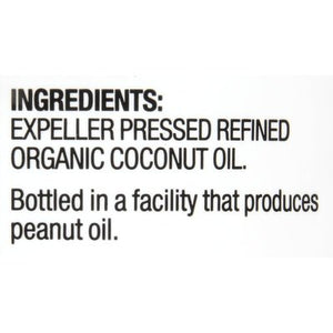 Spectrum Naturals Organic Coconut Oil 12/14 OZ [UNFI #916544] [ebt]
