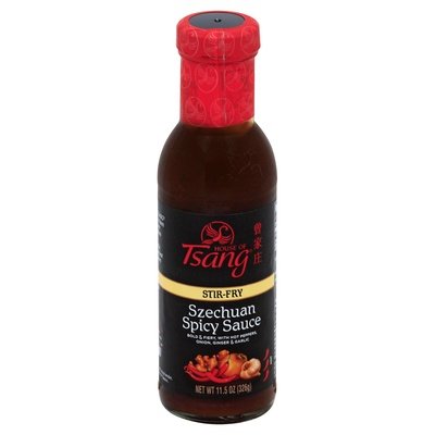 House Of Tsang Szechuan Spicy Sauce Stir-Fry Hot 6/11.5 OZ [UNFI #989723] [ebt]