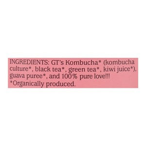 Gts Kombuch Raw Guava Goddess 6/48 OZ [UNFI #2219095] [ebt] T