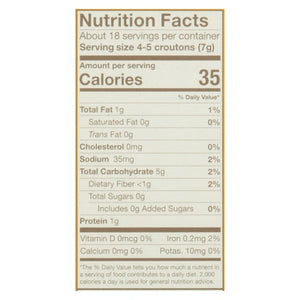 Olivias Croutons Croutons Organic Garlic & Herb 6/4.5 OZ [UNFI #989566] [ebt]