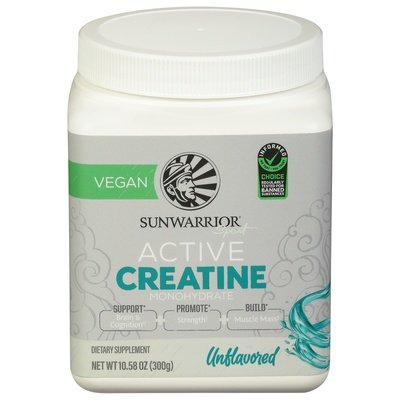 Sunwarrior Active Creatine Monohydrate Unflavored 1/10.58 OZ [UNFI #2916419] T