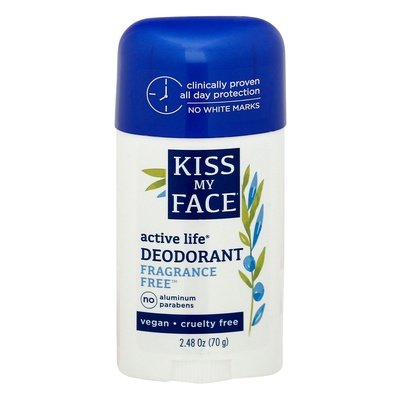 Kiss My Face Deodorant Fragrance Free 1/2.48 OZ [UNFI #587634] T