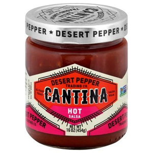 Desert Pepper Trading Co Salsa Hot 6/16 OZ [UNFI #2060077] [ebt]