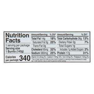 Reds Burrito Turkey Sausage 12/5 OZ [UNFI #1560101] [ebt]