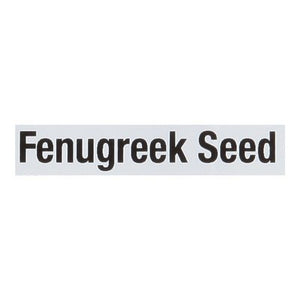Frontier Nat Prod Co-Op Fenugreek Seed Whole 1LB [UNFI #448555] [ebt]