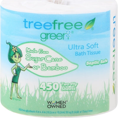 Green2 Bath Tissue Ultra Soft Two Ply 24/1 ROLL [UNFI #2404267] T