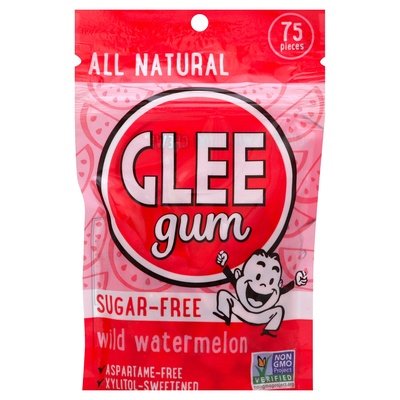 Glee Gum Gum Sugar-Free Wild Watermelon 6/55 CT [UNFI #2725687] [ebt] T
