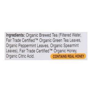 Just Ice Tea Green Tea Moroccan Mint 12/16 OZ [UNFI #2894491] [ebt]