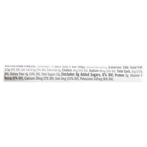 Thunderbird Superfood Bar Cashew Fig Carrot 12/1.7 OZ [UNFI #2690857] [ebt]