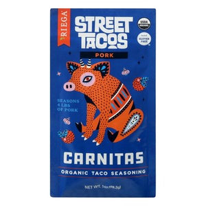 Riega Foods Taco Seasoning Organic Pork 8/1 OZ [UNFI #2561181] [ebt]