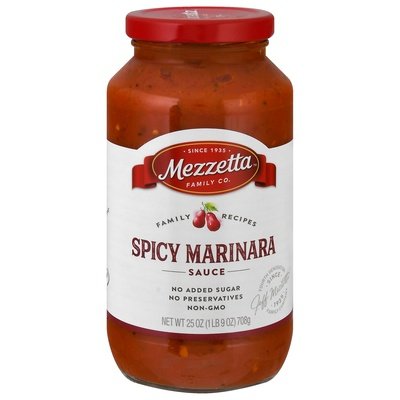 Mezzetta Sauce Spicy Marinara 6/25 OZ [UNFI #145227] [ebt]