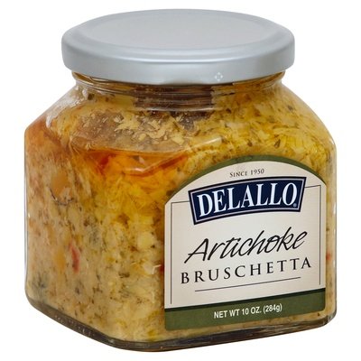 Delallo Bruschetta Artichoke 6/10 OZ [UNFI #408138] [ebt]