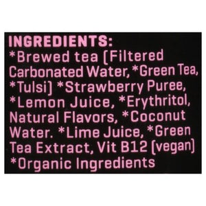 Riot Energy Energy Drink Organic Strawberry Lemonade 12/16 OZ [UNFI #2833150] [ebt]