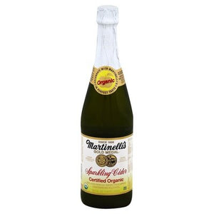 Martinellis Sparkling Cider Organic 12/25.4 OZ [UNFI #342972] [ebt] T