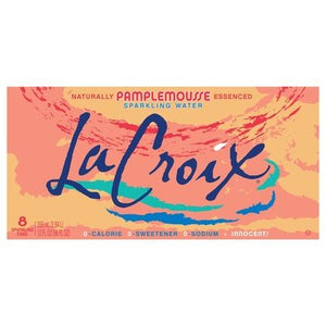 Lacroix Sparkling Water Pamplemousse 3/8/12 OZ [UNFI #1246388] [ebt] T