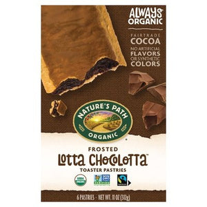 Natures Path Toaster Pastries Lotta Chocolotta Frosted 12/11 OZ [UNFI #879304] [ebt]