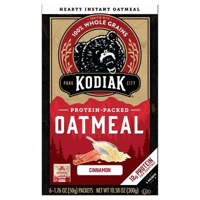 Kodiak Cakes Oatmeal Cinnamon Protein-Packed 6/6/1.76OZ [UNFI #2591352] [ebt]