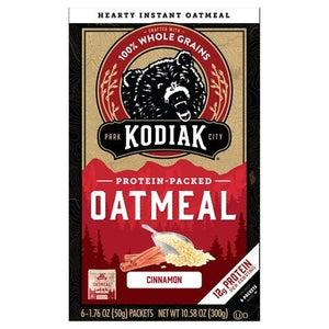 Kodiak Cakes Oatmeal Cinnamon Protein-Packed 6/6/1.76OZ [UNFI #2591352] [ebt]
