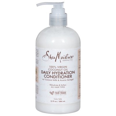 Shea Moisture Conditioner Daily Hydration 100% Virgin Coconut Oil 1/13 OZ [UNFI #2844710] T
