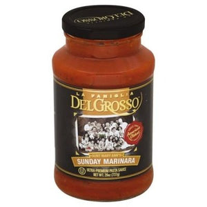 La Famiglia Delgrosso Pasta Sauce Ultra-Premium Sunday Marinara 6/26.0 OZ [UNFI #516906] [ebt]
