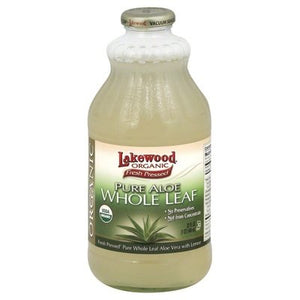 Lakewood Juice Organic Whole Leaf Aloe 1/32 OZ [UNFI #600973] [ebt]