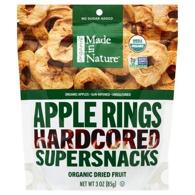 Made In Nature Dried Apples Organic 6/3 OZ [UNFI #2207363] [ebt]
