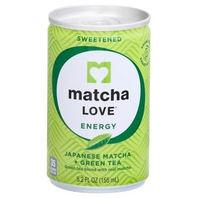 Matcha Love Energy Shot Japanese Matcha + Green Tea Sweetened 20/5.2 OZ [UNFI #1625599] [ebt]