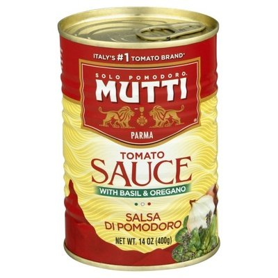 Mutti Tomato Sauce With Basil & Oregano 12/14 OZ [UNFI #2464949] [ebt]