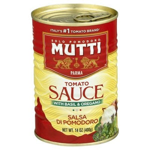 Mutti Tomato Sauce With Basil & Oregano 12/14 OZ [UNFI #2464949] [ebt]