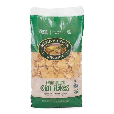 Natures Path Cereal Fruit Juice Corn Flakes 6/26.4 OZ [UNFI #471060] [ebt]