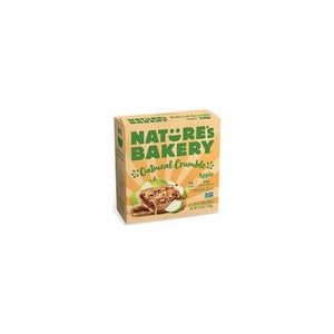 Natures Bakery Oatmeal Crumble Apple 6 Pack 6/8.46 OZ [UNFI #2442101] [ebt]